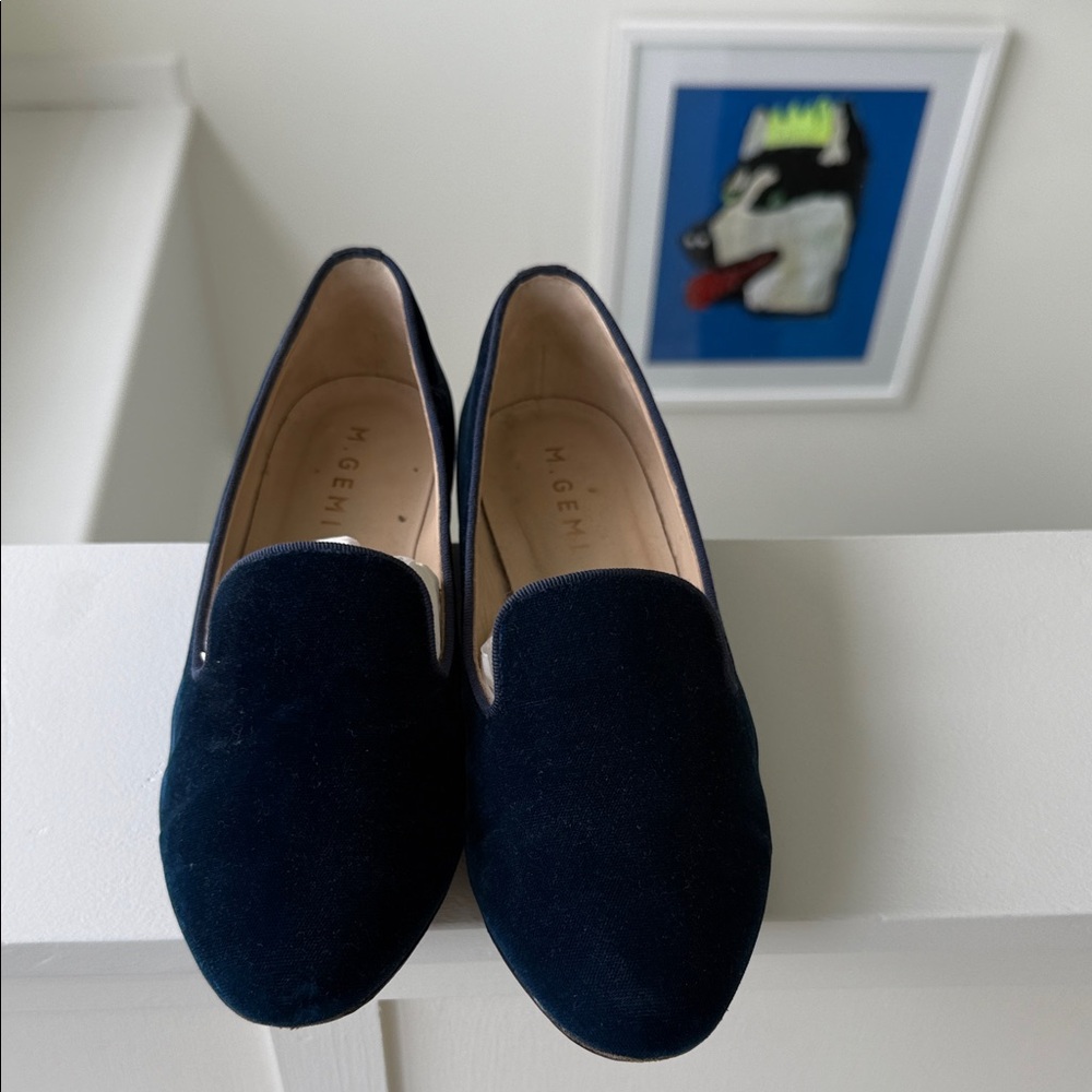 M. Gemi Midnight Blue Loafers